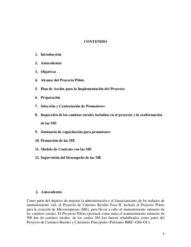 Manual proyecto piloto Manual proyecto piloto