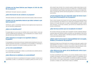 ¿Cuáles son las fases básicas que integran el ciclo de vida                                     dicho proyecto haya concluido. Así un proyecto puede ser viable al darse todas las condi-
      de un proyecto?                                                                                 ciones necesarias para su ejecución (el proyecto es posible) pero no sostenible al desapa-
                                                                                                      recer sus beneficios cuando finaliza lo que implica que no se cuenta con los medios nece-
      Identificación, formulación, ejecución y evaluación                                             sarios o que falta algún elemento esencial para garantizar su continuación una vez cese la
                                                                                                      ayuda externa.
      ¿Qué información ha de contener un proyecto?
                                                                                                      ¿A qué preguntas hay que responder antes de iniciar el pro-
      Información pertinente, útil y adecuada huyendo de todo dato superfluo o falto de concreción.   ceso para la formulación de un proyecto?

      ¿Cuáles son los apartados básicos que debe contener cual-                                       Previo a iniciar el proceso de formulación se ha de dar respuesta a tres preguntas básicas
      quier proyecto?                                                                                 que son las siguientes: qué métodos se van a utilizar para la recopilación de datos y a qué
                                                                                                      fuentes se va a acudir, sobre quién va a recaer la responsabilidad de recopilar y analizar
      Identificación, gestión y sostenibilidad. Además se han de adjuntar toda una serie de ane-      dicha información y de formular el proyecto y qué recursos son necesarios para iniciar el
      xos con información complementaria.                                                             proceso de identificación.


      ¿Qué es la identificación?                                                                      ¿Qué técnicas existen para la recopilación de datos?

      Es aquella etapa en la que se pone de manifiesto tanto el proceso llevado a cabo para           Son muchas las técnicas que existen para la recopilación de datos pudiéndose distinguir
      conocer la realidad del grupo beneficiario, como la problemática que lo aqueja y las posi-      a grandes rasgos entre métodos formales, que tienden a ser más exigentes en términos de
      bles alternativas para resolver tales problemas.                                                tiempo y recursos, y métodos rápidos o informales que requieren una inversión de tiempo
                                                                                                      y de recursos sustancialmente menor.
      ¿Qué aspectos se recogen en el apartado relativo a
      la gestión?                                                                                     ¿Sobre quién ha de recaer la responsabilidad de la recogida,
                                                                                                      análisis y formulación del proyecto?
      En este apartado se incluye toda la información relevante sobre la planificación de los com-
      ponentes esenciales del proyecto, la programación de las actividades, la metodología a          Partiendo de la base de que la formulación de un proyecto es clave para su gestión, dicha
      seguir durante su ejecución y los recursos necesarios para llevarlo a cabo.                     responsabilidad ha de recaer en un técnico o en un equipo de técnicos que aúnen expe-
                                                                                                      riencia de trabajo contrastada en la inserción de personas en riesgo de exclusión y cono-
      ¿Y en el de sostenibilidad?                                                                     cimientos en las técnicas y metodologías para la formulación de proyectos.


      En la sostenibilidad se aborda todo lo relativo a la continuidad de los beneficios del pro-     ¿Qué diferencia hay dentro de la identificación entre el pro-
      yecto una vez éste haya finalizado.                                                             ceso y el diagnóstico?

      ¿Qué diferencia la viabilidad y la sostenibilidad?                                              El proceso de identificación hace referencia a las acciones realizadas durante la fase de
                                                                                                      concepción del proyecto mientras que el diagnóstico consiste en la interpretación de los
      La viabilidad hace referencia a la posibilidad real de ejecutar el proyecto, mientras que la    datos recogidos, mediante la cual se identifican los problemas que afectan a los habitan-
      sostenibilidad se refiere a la continuidad de los aspectos positivos del mismo una vez          tes de una zona o de un colectivo determinado, se visualizan las posibles alternativas para
                                                                                                      su solución y se eligen una o varias de ellas, en base a su viabilidad.
198                                                                                                                                                                                                 199
 