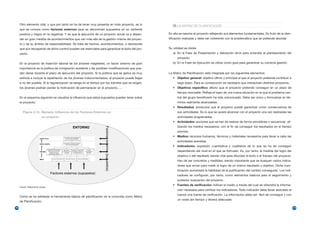 Otro elemento vital, y que por tanto se ha de tener muy presente en todo proyecto, es lo              LA MATRIZ DE PLANIFICACIÓN
     que se conoce como factores externos (que se denominan supuestos en su vertiente
     positiva y riegos en la negativa). Y es que la ejecución de un proyecto social va a depen-      En ella se resume el proyecto reflejando sus elementos fundamentales. Es fruto de la iden-
     der en gran medida de acontecimientos que van más allá de la gestión misma del proyec-          tificación realizada y debe ser coherente con la problemática que se pretende abordar.
     to y de su ámbito de responsabilidad. Se trata de hechos, acontecimientos, o decisiones
     que aún escapando de dicho control pueden ser esenciales para garantizar el éxito del pro-      Su utilidad es doble:
     yecto.                                                                                             a) En la Fase de Presentación y Valoración sirve para entender el planteamiento del
                                                                                                           proyecto.
     En el proyecto de inserción laboral de los jóvenes magrebíes, un factor externo de gran            b) En la Fase de Ejecución se utiliza como guía para garantizar su correcta gestión.
     importancia es la política de inmigración existente y las posibles modificaciones que pue-
     dan darse durante el plazo de ejecución del proyecto. Si la política que se aplica es muy       La Matriz de Planificación está integrada por los siguientes elementos:
     estricta e incluye la repatriación de los jóvenes indocumentados, el proyecto puede llegar         • Objetivo general: objetivo último y principal al que el proyecto pretende contribuir a
     a no ser posible. Si la regularización se alarga en el tiempo por los trámites que se exigen,         largo plazo. Para su consecución es necesario que interactúen distintos proyectos.
     los jóvenes podrían perder la motivación de permanecer en el proyecto,….                           • Objetivos específico: efecto que el proyecto pretende conseguir en un plazo de
                                                                                                           tiempo razonable. Refleja el logro de una nueva situación en la que el problema cen-
     En el esquema siguiente se visualiza la influencia que estos supuestos pueden tener sobre             tral del grupo beneficiario ha sido solucionado. Debe ser único y formularse en tér-
     el proyecto:                                                                                          minos realmente alcanzables.
                                                                                                        • Resultados: productos que el proyecto puede garantizar como consecuencia de
        Figura 2.13. Ejemplo: Influencia de los Factores Externos en                                       sus actividades. Es lo que se quiere alcanzar con el proyecto una vez realizadas las
                           un proyecto                                                                     actividades programadas.
                                                                                                        • Actividades: acciones que se han de realizar de forma simultánea o secuencial, uti-
                                                                                                           lizando los medios necesarios, con el fin de conseguir los resultados en el tiempo
                                                                                                           previsto.
                                                                                                        • Medios: recursos humanos, técnicos y materiales necesarios para llevar a cabo las
                                                                                                           actividades previstas.
                                                                                                        • Indicadores: expresión cuantitativa y cualitativa de lo que se ha de conseguir
                                                                                                           dependiendo del nivel en el que se formulen. Es, por tanto, la medida del logro del
                                                                                                           objetivo o del resultado siendo vital para dilucidar el éxito o el fracaso del proyecto.
                                                                                                           Han de ser concretos y medibles, siendo importante que se busquen varios indica-
                                                                                                           dores que sirvan para medir el logro de un mismo resultado u objetivo. Dicha com-
                                                                                                           binación aumentará la fiabilidad de la justificación del cambio conseguido. Los indi-
                                                                                                           cadores se configuran, por tanto, como elementos básicos para el seguimiento y
                                                                                                           posterior evaluación del proyecto.
                                                                                                        • Fuentes de verificación: indican el medio a través del cual se obtendrá la informa-
     Fuente: Elaboración propia
                                                                                                           ción necesaria para verificar los indicadores. Todo indicador debe llevar asociado al
                                                                                                           menos una fuente de verificación. La información debe ser fácil de conseguir y con
     Como se ha señalado la herramienta básica de planificación es la conocida como Matriz
                                                                                                           un coste (en tiempo y dinero) adecuado.
     de Planificación.

78                                                                                                                                                                                                    79
 
