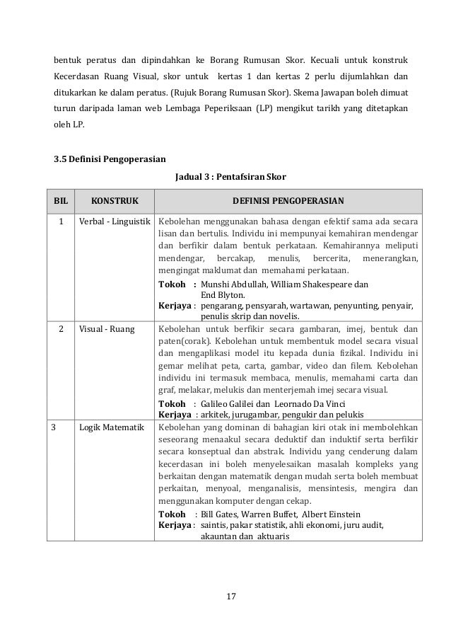 Manual psikometrik ting 3 Manual psikometrik ting 3