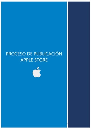 1
PROCESO DE PUBLICACIÓN
APPLE STORE
 