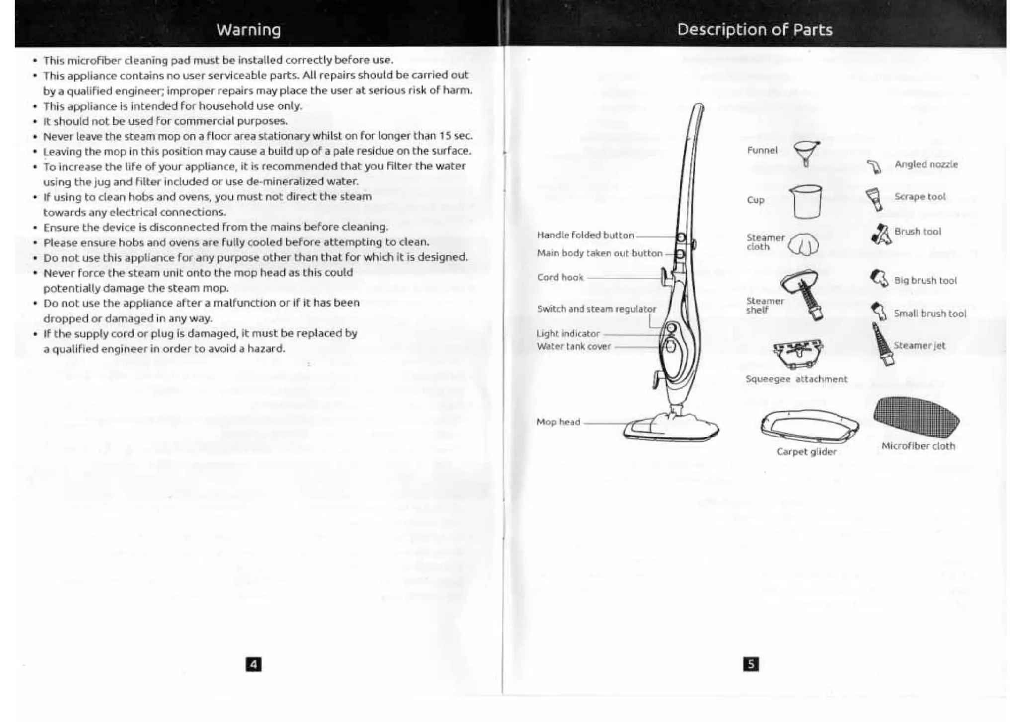 Manual PurSteam Thermapro 211 | PDF