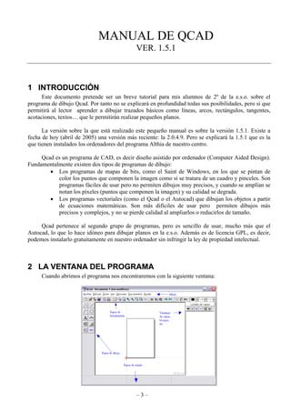 Manual Qcad | PDF