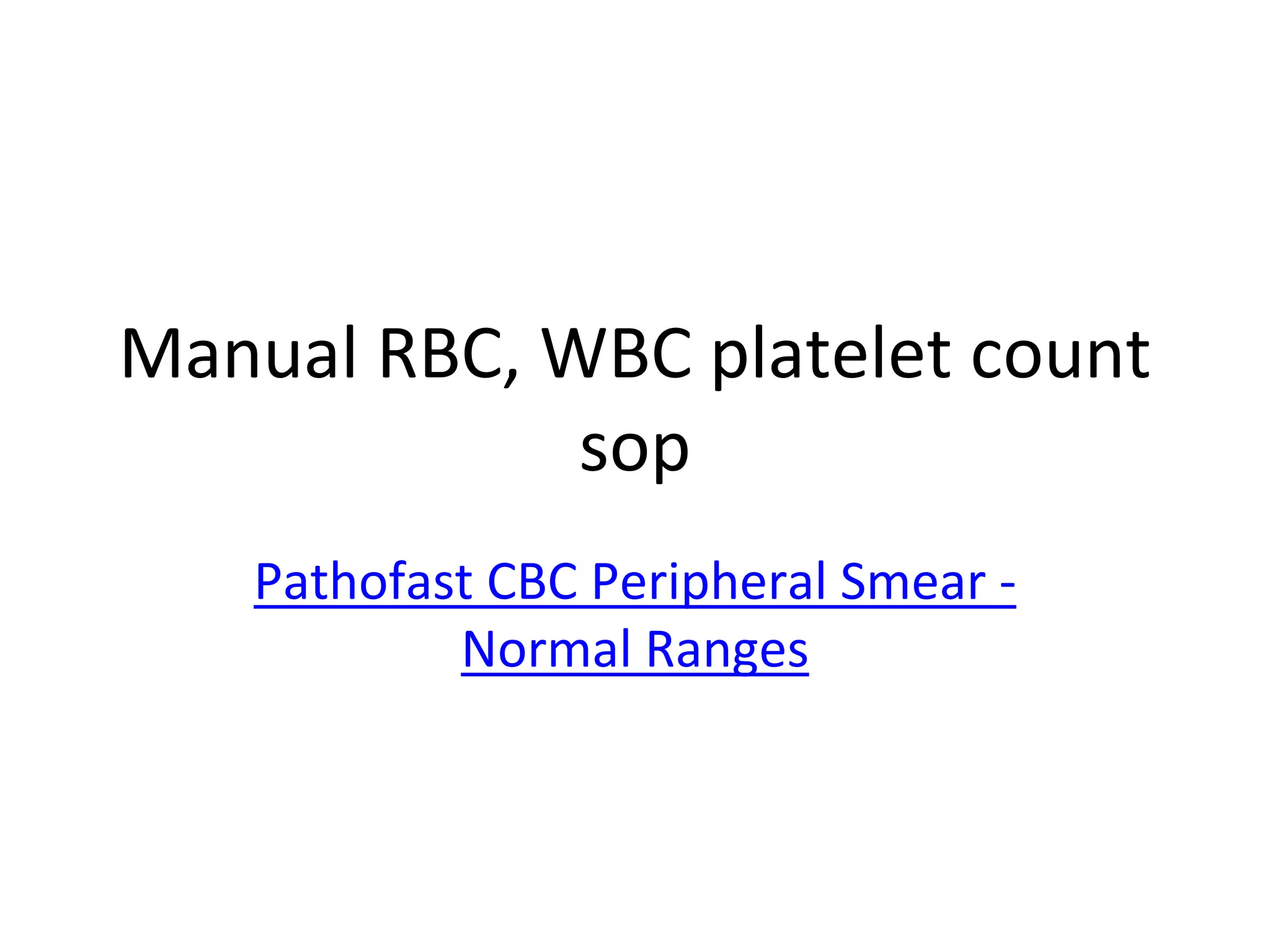 Is Your "C" Count High?  Understanding Wbc & Rbc - qzlx8x9