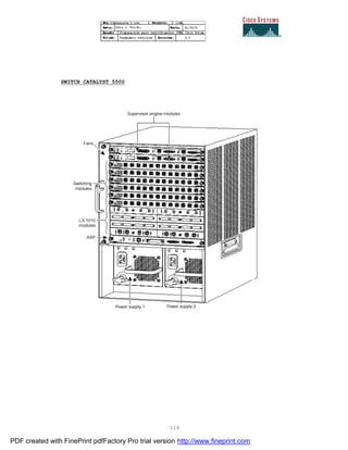 119
SWITCH CATALYST 5500
PDF created with FinePrint pdfFactory Pro trial version http://www.fineprint.com
 
