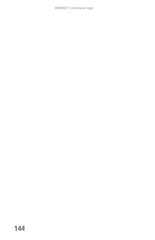 APÉNDICE 1: Información legal




144
 