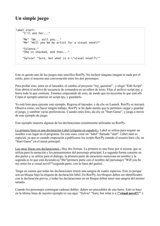 Manual renpy | PDF
