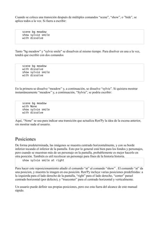 Manual renpy | PDF