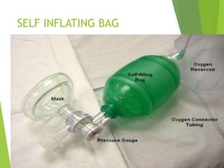 SELF INFLATING BAG
 