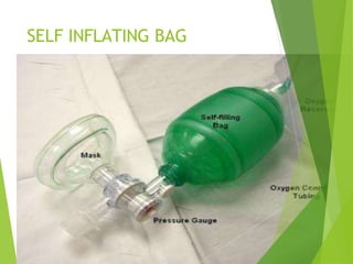 SELF INFLATING BAG
 