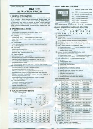 Manual rex c100
