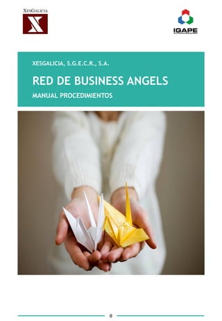 XESGALICIA, S.G.E.C.R., S.A. 
RED DE BUSINESS ANGELS 
MANUAL PROCEDIMIENTOS 
0  