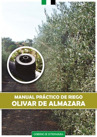 MANUAL PRÁCTICO DE RIEGO
OLIVAR DE ALMAZARA
 