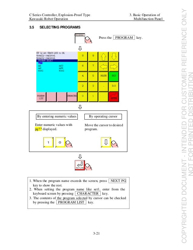 Manual robo kawasaki