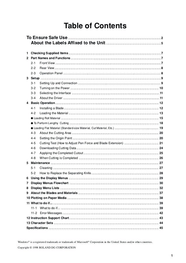 M Anual Roland Cm 500