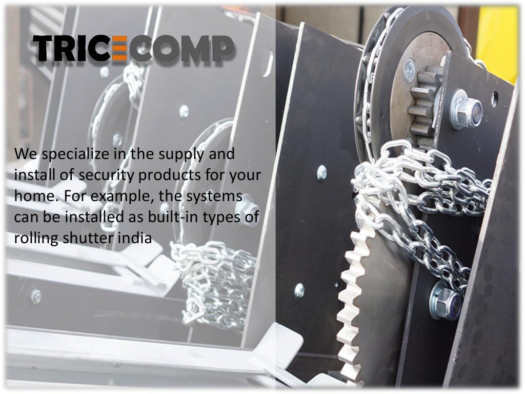 Manual Rolling Shutter India Chain Operated Rolling Shutter Chain