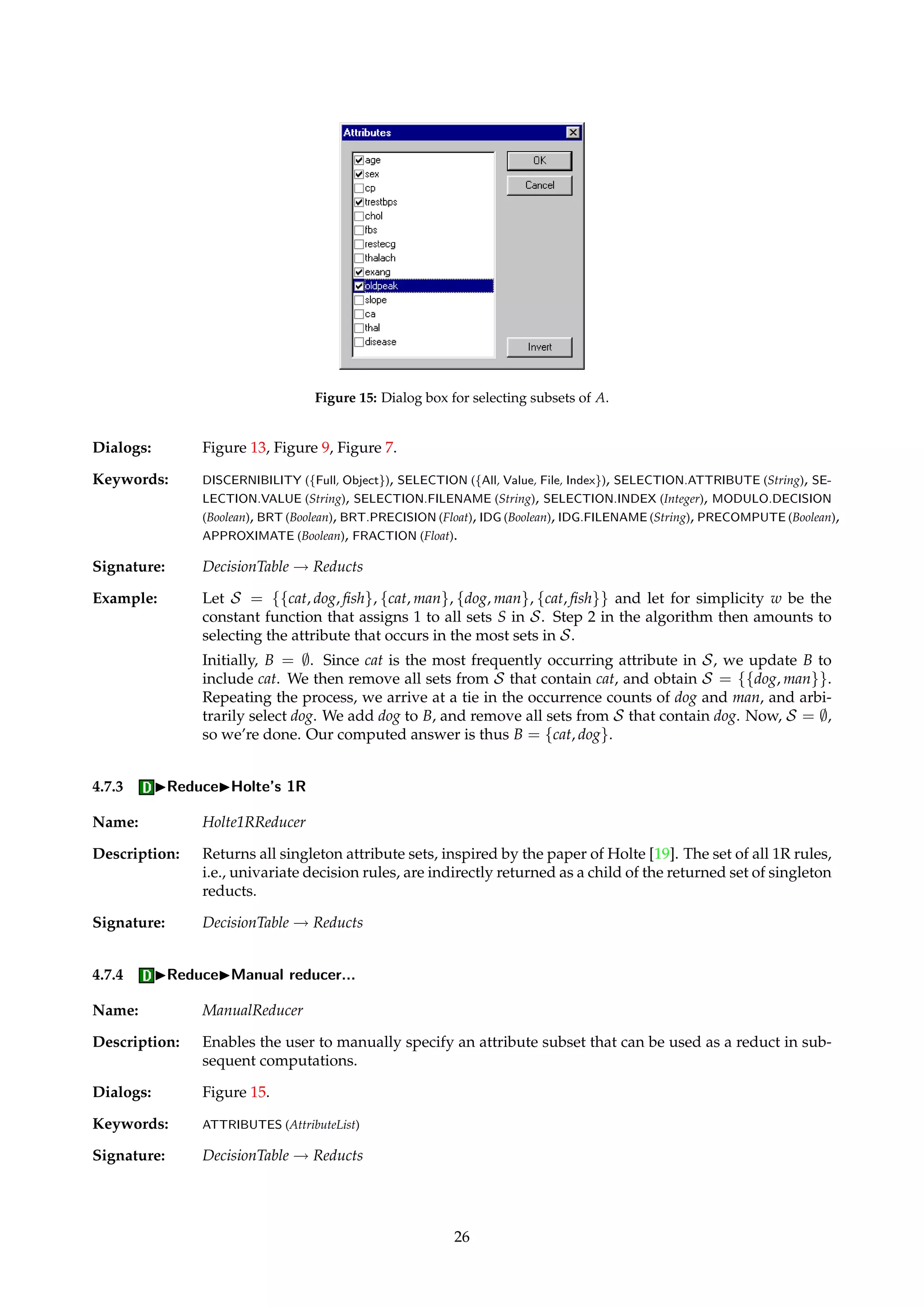 Figure 14: Dialog box for providing parameters to the genetic algorithm. 
25 
 