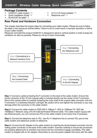 fast Accor sammen Manual router technicolor | PDF