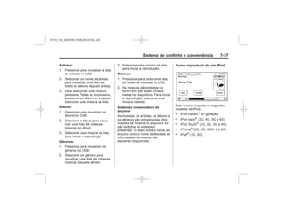 Black plate (45,1)Chevrolet S10 Owner's Manual (GMSA-Localizing-Brazil-8064898) - 2015 -
crc - 7/29/14
Sistema de conforto e conveniência 7-
Artistas:
Álbuns:
Gêneros:
Músicas:
Sistema e nomenclatura de
arquivos
Como reproduzir de um iPod
.
.
.
.
.
MY15_S10_52097291_POR_20141105_v0.5
 