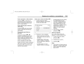 Black plate (59,1)Chevrolet S10 Owner's Manual (GMSA-Localizing-Brazil-8064898) - 2015 -
crc - 7/29/14
Sistema de conforto e conveniência 7-5
Como reproduzir o vídeo anterior
t
Como retornar para o início do
vídeo atual
t
Pesquisando para frente ou
para trás
t r
Como visualizar em tela cheia
t
t
Como usar o menu de vídeos USB
‐
‐
‐
4
Idioma da legenda
q
S T
r
Nota:
.
‐
Rádio AM/FM (
) na
MY15_S10_52097291_POR_20141105_v0.5
 