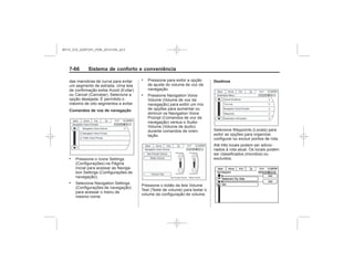 Black plate (74,1)Chevrolet S10 Owner's Manual (GMSA-Localizing-Brazil-8064898) - 2015 -
crc - 7/29/14
7- Sistema de conforto e conveniência
Comandos de voz de navegação
.
.
.
.
Destinos
MY15_S10_52097291_POR_20141105_v0.5
 