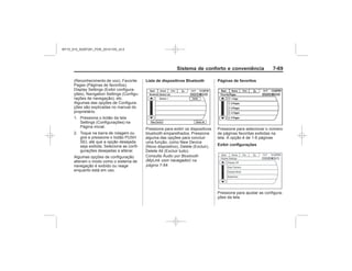 Black plate (77,1)Chevrolet S10 Owner's Manual (GMSA-Localizing-Brazil-8064898) - 2015 -
crc - 7/29/14
Sistema de conforto e conveniência 7-
Lista de dispositivos Bluetooth Páginas de favoritos
Exibir configurações
Áudio por Bluetooth
( ) na
página 7-
MY15_S10_52097291_POR_20141105_v0.5
 