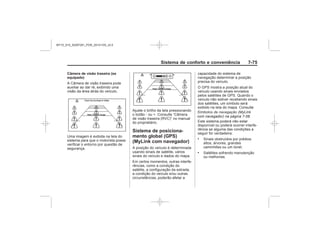Black plate (83,1)Chevrolet S10 Owner's Manual (GMSA-Localizing-Brazil-8064898) - 2015 -
crc - 7/29/14
Sistema de conforto e conveniência 7-
Câmera de visão traseira (se
equipado)
“
”
Sistema de posiciona-
mento global (GPS)
( )
.
.
Símbolos de navegação (
MY15_S10_52097291_POR_20141105_v0.5
 