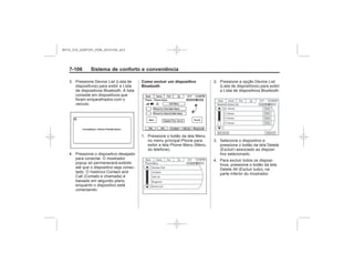 Black plate (114,1)Chevrolet S10 Owner's Manual (GMSA-Localizing-Brazil-8064898) - 2015 -
crc - 7/29/14
7-1 Sistema de conforto e conveniência
Como excluir um dispositivo
Bluetooth
MY15_S10_52097291_POR_20141105_v0.5
 