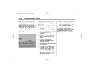 Black plate (58,1)Chevrolet S10 Owner's Manual (GMSA-Localizing-Brazil-8064898) - 2015 -
crc - 7/29/14
10-58 Cuidados com o veículo
Nota:
Veículos 4x4
P
N
LOCK/OFF
Corte
de corrente na página 9-20
MY15_S10_52097291_POR_20141105_v0.5
 
