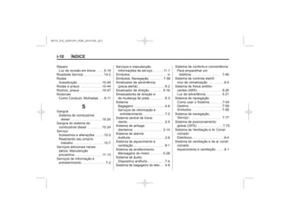 Black plate (10,1)Manual do proprietário Chevrolet S10 - 2015 - crc - 7/29/14
i-10 ÍNDICE
S
MY15_S10_52097291_POR_20141105_v0.5
 