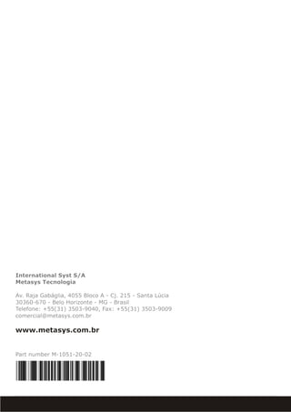 Metasys School Server – Versão 2.1   52
 