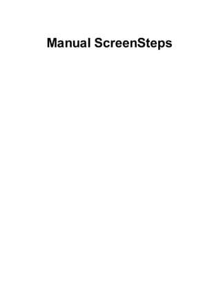 Manual ScreenSteps
 