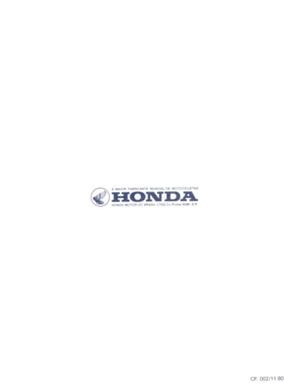 Manual serviço 125 ml