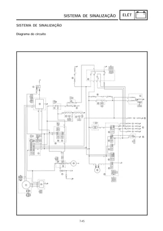 ELÉT 
SISTEMA DE SINALIZAÇÃO 
Diagrama do circuito 
SISTEMA DE SINALIZAÇÃO 
7-45 
 