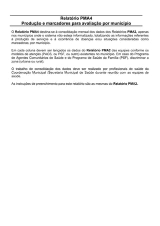 QR
FDPSR FRUUHVSRQGHQWH DV GDWDV HP TXH D FULDQoD WRPRX D GRVH UHVSHFWLYD GD YDFLQD
DVVLQDODGD (P JHUDO HVVDV GDWDV HVWmR DQRWDGDV D FDQHWD H UXEULFDGDV SHOR IXQFLRQiULR GD
XQLGDGH GH VD~GH TXH DV DSOLFRX ¬V YH]HV DR LQYpV GLVVR HQFRQWUDVH DIL[DGR QR FDPSR XPD
HWLTXHWD GH FDPSDQKD GH YDFLQDomR QD TXDO WDPEpP FRQVWD D GDWD GD GRVH DSOLFDGD


                                         $7(1d­2
O ACS não deve transcrever para o Cartão de sua posse (cartão-sombra) as datas que
estiverem anotadas a lápis no Cartão da Criança que está de posse da família. As anotações a
lápis referem-se a datas que são aprazadas pelo serviço de saúde para comparecimento da
criança, não correspondendo, portanto, à dose de vacina aplicada.

O Cartão da Criança apresenta um gráfico peso-idade que deve ser utilizado no
acompanhamento da criança. Na linha horizontal desse gráfico observa-se uma numeração de
0 (zero) a 60 (sessenta) que corresponde à idade da criança em meses. O marco zero refere-
se à data de nascimento da criança. Os números ao lado e dentro do gráfico indicam o peso
em quilos. As duas linhas vermelhas mostram a faixa dentro da qual a maioria das crianças
sadia está situada.

O peso da criança ao nascer deve ser registrado com uma bolinha no marco zero, na ordenada
do gráfico (primeira linha vertical). Todos os meses a criança deverá ser pesada e o seu peso,
registrado com uma bolinha no ponto correspondente do gráfico, de modo que seja construída,
no decorrer dos meses, uma curva peso-idade. Para a construção da curva de crescimento, o
ACS deverá unir as bolinhas relativas ao registro de peso de dois meses subseqüentes,
procedendo dessa forma para todos os meses. O desenho dessa curva é um indicativo do
processo de crescimento da criança, devendo o ACS estar atento para a ocorrência de
qualquer das seguintes situações:

       • o peso da criança está abaixo da curva inferior do gráfico;
       • a criança mantém o mesmo peso do mês anterior;
       • a criança apresenta peso inferior ao do mês anterior.

3DUD R UHJLVWUR GR SHVR GD FULDQoD QR PrV FRUUHVSRQGHQWH R DJHQWH GHYH SHVDU D FULDQoD QR
PRPHQWR GD YLVLWD GRPLFLOLDU RX WUDQVFUHYHU R SHVR TXH FRQVWD GR DUWmR GH SRVVH GD PmH VH
HVWH SHVR HVWLYHU DWXDOL]DGR RX VHMD VH R ~OWLPR SHVR UHJLVWUDGR QR DUWmR WLYHU RFRUULGR Ki
PHQRV GH  GLDV

 Ao pesar uma criança, o ACS deve atualizar também o Cartão que está de posse da família.

Na parte do cartão onde está escrito DATAS o ACS deve anotar, no espaço embaixo do 0
(zero), a data do nascimento, e nos seguintes registrar, mês a mês, a data da visita domiciliar
em que foi pesada ou registrado o peso da criança.

Uma das ações do ACS é estimular o aleitamento materno, enfatizando a importância do
aleitamento exclusivo até os seis meses de idade. O ACS deve registrar mensalmente se a
criança está amamentando, durante todo o período em que a criança fizer uso de aleitamento
 