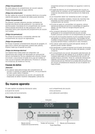 Manual siemens horno compacto a vapor hb24d552