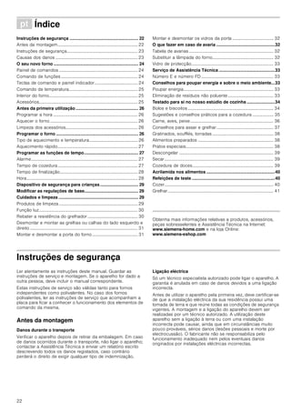 Manual siemens horno multifunción hb43as552e