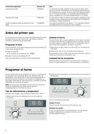 Manual siemens horno multifunción hb43as552e