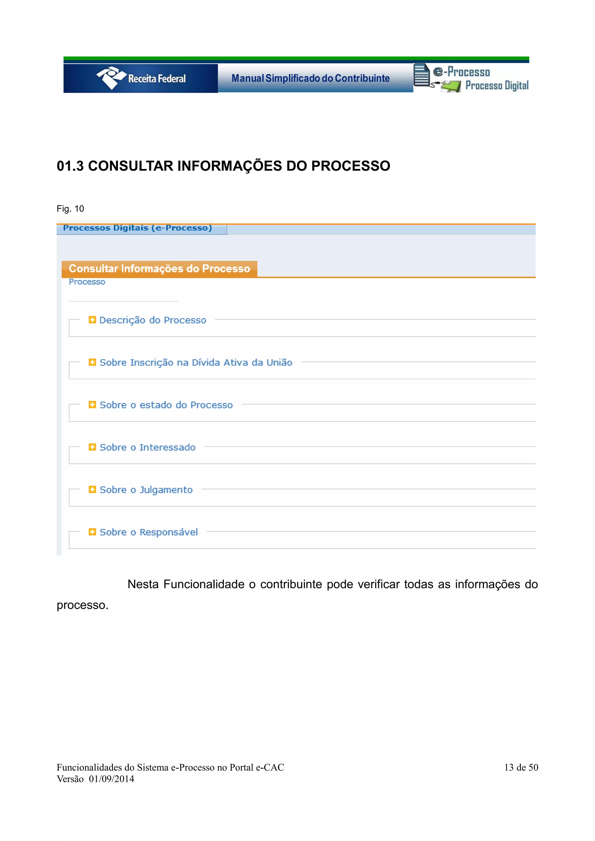 Ecac Software Manual simplificado do eProcesso no eCAC | PDF | Databases | Computer ...