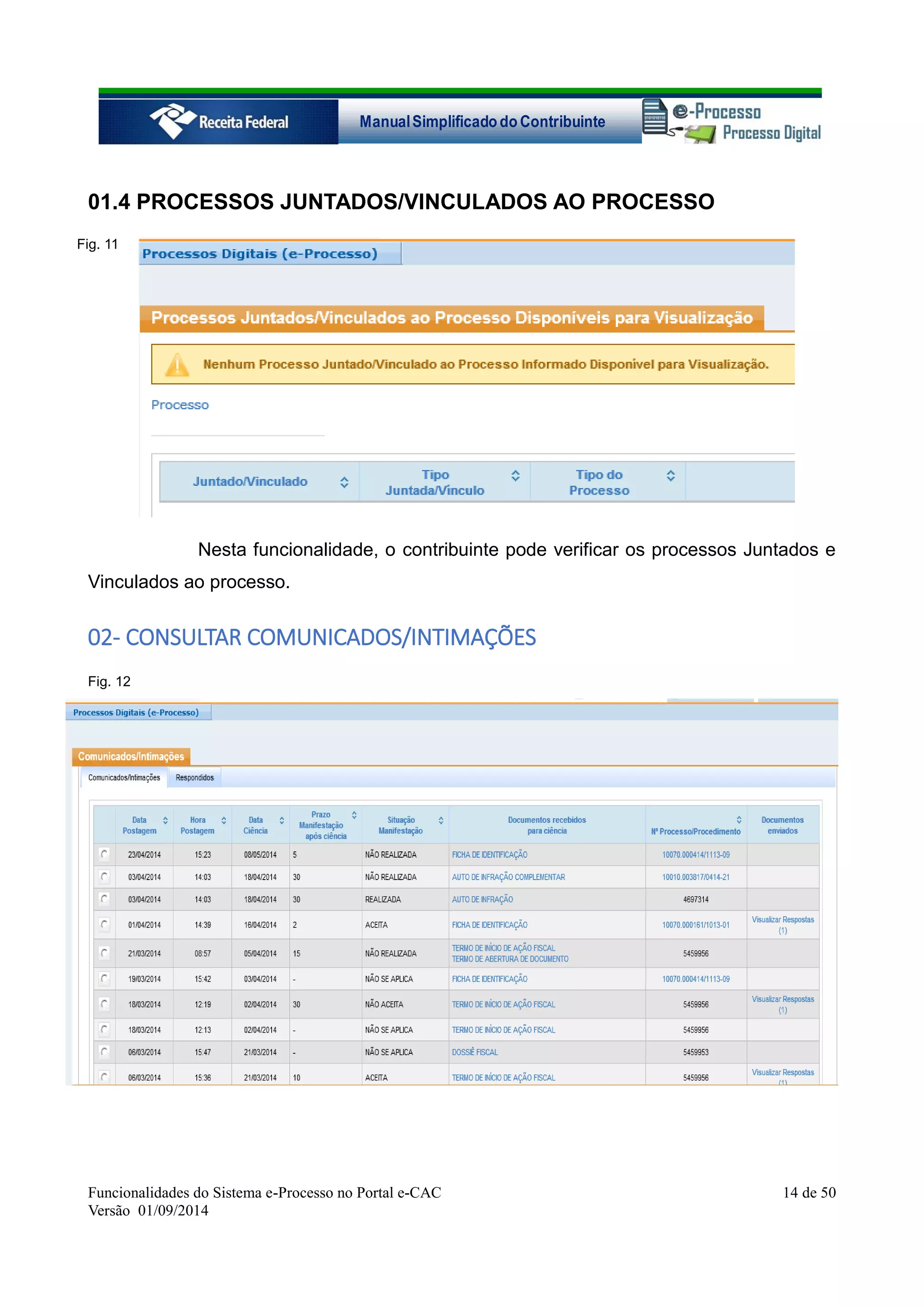 Ecac Software Manual simplificado do eProcesso no eCAC | PDF | Databases | Computer ...