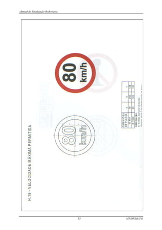 Manual de Sinalização Rodoviária
33 MT/DNER/IPR
 