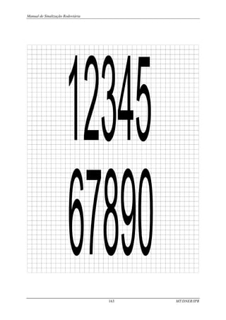 Manual de Sinalização Rodoviária
163 MT/DNER/IPR
 