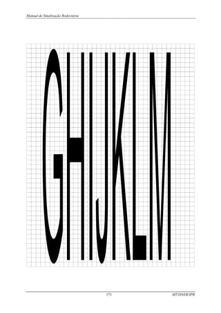 Manual de Sinalização Rodoviária
171 MT/DNER/IPR
 