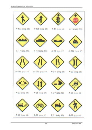 Manual de Sinalização Rodoviária
43 MT/DNER/IPR
 