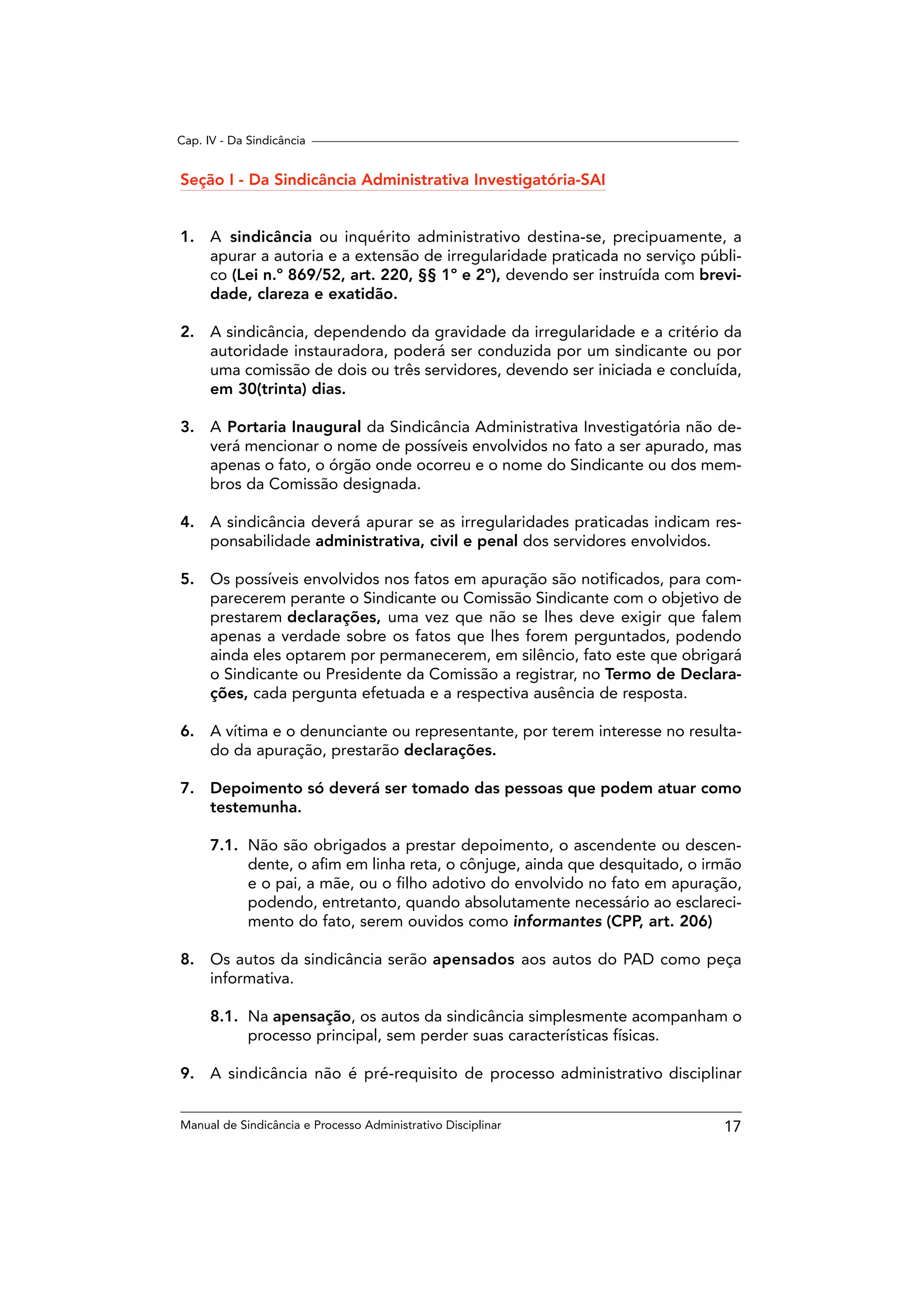 Manual sindicancia processo_administrativo_disciplinar | PDF