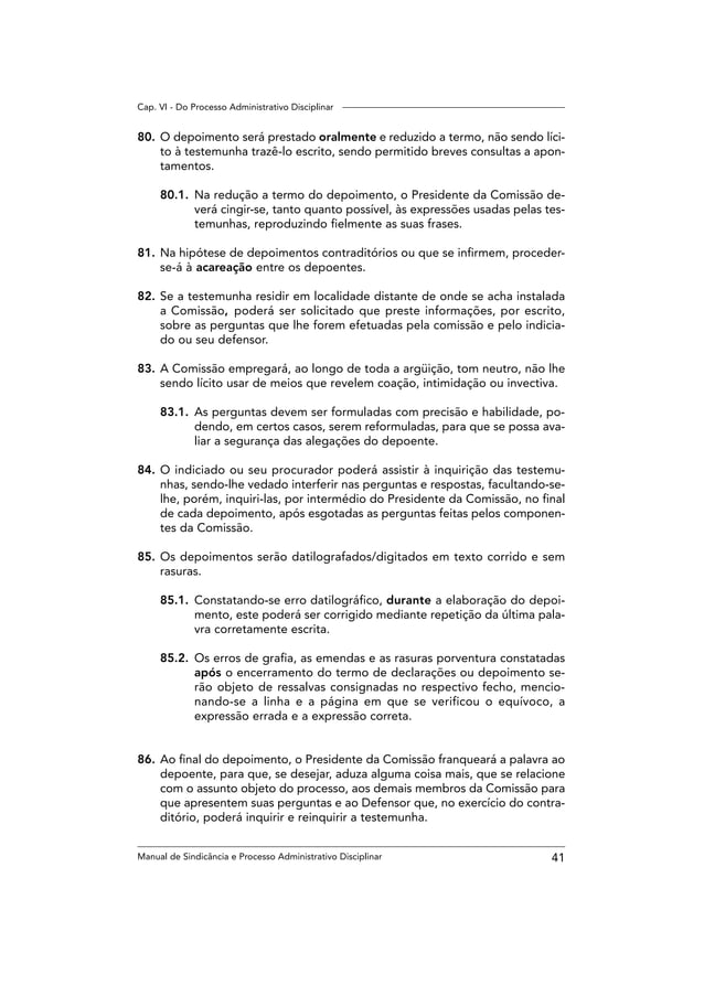 Manual sindicancia processo_administrativo_disciplinar | PDF