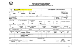 SERVIÇO PÚBLICO DO ESTADO DE MINAS GERAIS
SEE – SECRETARIA DE ESTADO DA EDUCAÇÃO
SUPERINTENDÊNCIA REGIONAL DE ENSINO METROPOLITANA C / MG
50
 