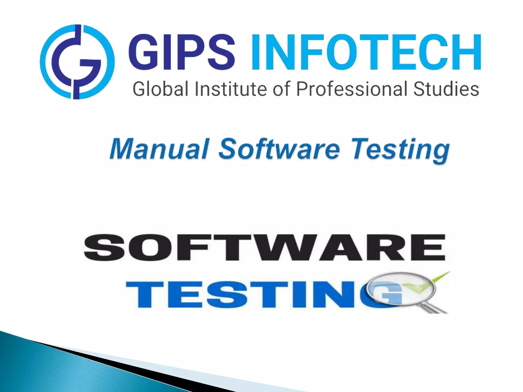 Manual software testing ppt | PPT