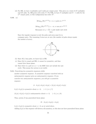 2
dω (by Parseval’s Theorem)
=
1
2π
Z π
−π
 
