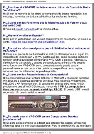 Zona Automotriz  VagCom 18.2 Español / Ingles